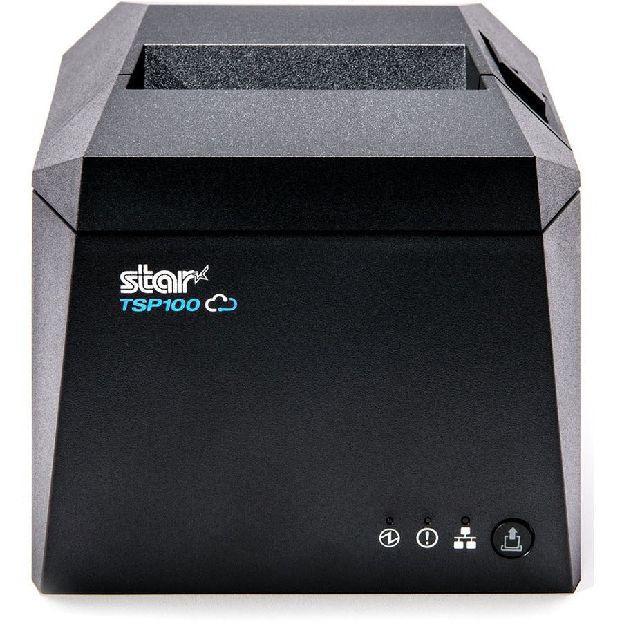 Star Micronics Tsp143Ivuw Direct Thermal Printer - Monochrome - Receipt Print - Ethernet - Usb - With Cutter - Gray