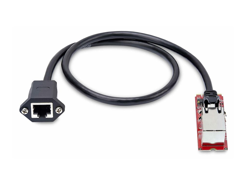 StarTech.com 1-Port 2.5GbE M.2 Network Card, Multi-Gigabit Speeds (2.5G/1G/100M/10M) - NBASE-T (802.3bz), PCIe Ethernet M.2 2280, MR12GI-NETWORK-CARD