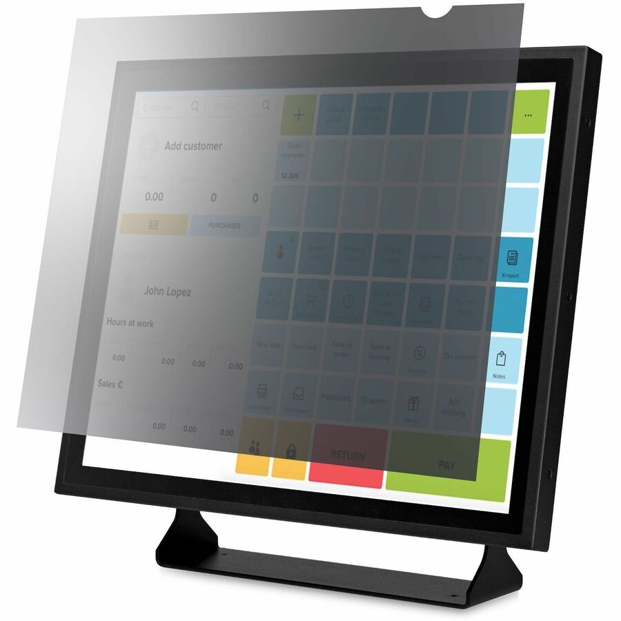 StarTech.com 17-inch 5:4 Computer Monitor Privacy Filter, Anti-Glare Privacy Screen w/51%
