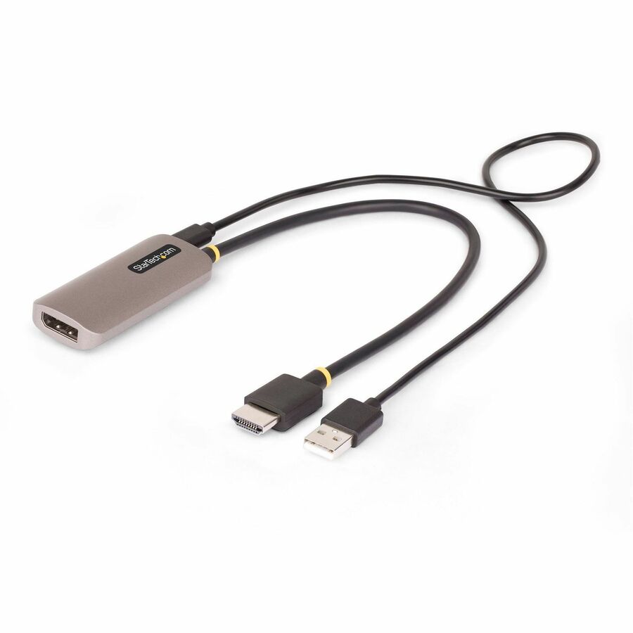 StarTech.com 1ft (30cm) HDMI to DisplayPort Adapter Cable, 8K 60Hz, Active HDMI 2.1 to DP 148B-HDMI-DP-8K