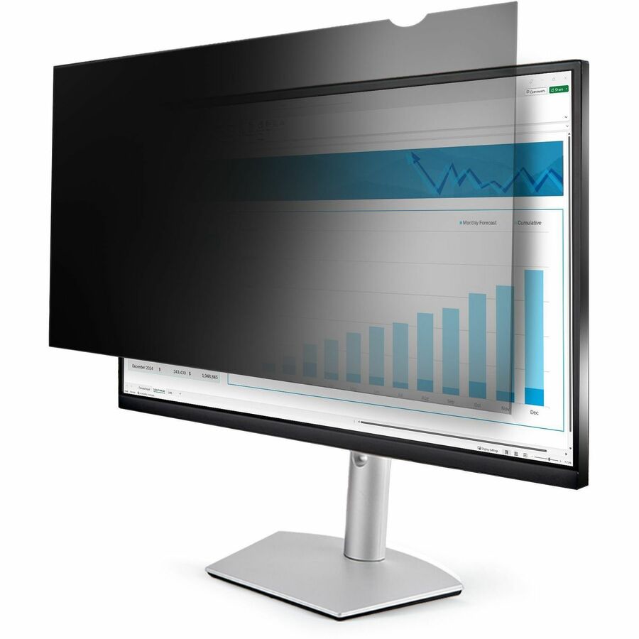 StarTech.com 22-inch 16:9 Computer Monitor Privacy Filter, Anti-Glare Privacy Screen
