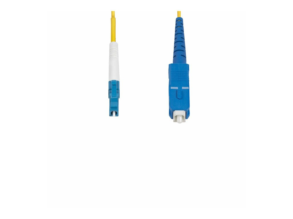 StarTech.com 2m (6.6ft) LC to SC (UPC) OS2 Single Mode Simplex Fiber Optic Cable, 9/125�m, Laser Optimized, 40G/100G,