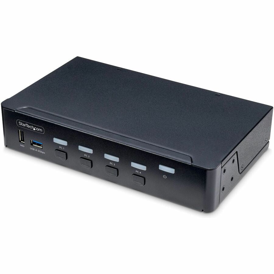 StarTech.com 4-Port DisplayPort KVM Switch, Single 4K 60Hz Monitor, 6x USB Ports, Hotkey & P4AD122-KVM-SWITCH