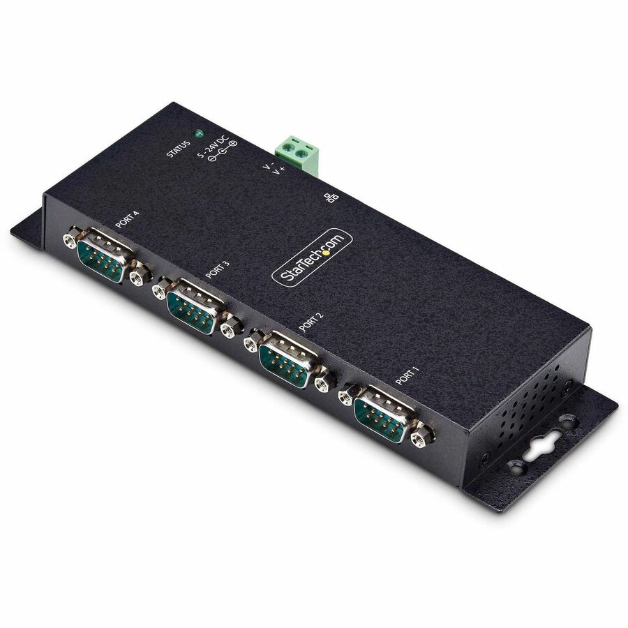 StarTech.com 4-Port Serial to Ethernet Adapter, IP Serial Device Server For Remote RS232 I43-SERIAL-ETHERNET