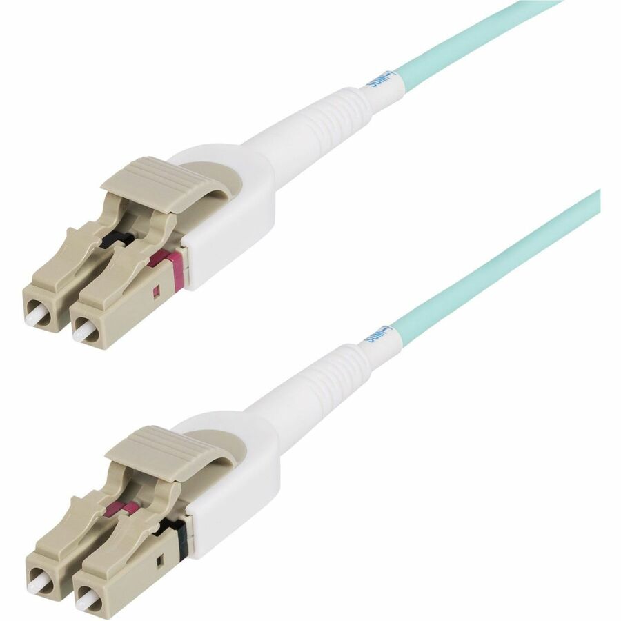 StarTech.com 5m (16.4ft) LC to LC (UPC) OM4 Switchable Fiber Optic Cable 50/125, 100G, 450FBLCLC5SW