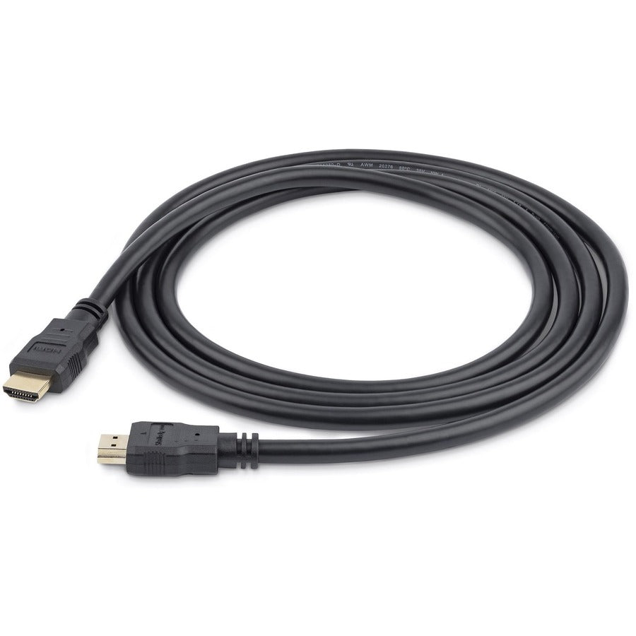 StarTech.com 6ft HDMI Cable, 10 Pack, 4K High Speed HDMI Cable with Ethernet, Ultra HD 4K 30Hz Video, Black HDMI 1.4 Monitor Cord HDMM610PK