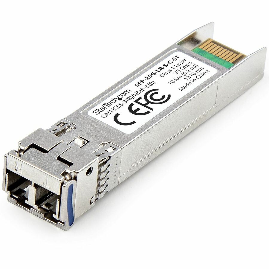 StarTech.com Cisco SFP-25G-LR-S Compatible SFP28 Module, 25Gb Single Mode Fiber (SMF), SFP-25G-LR-S-C-ST
