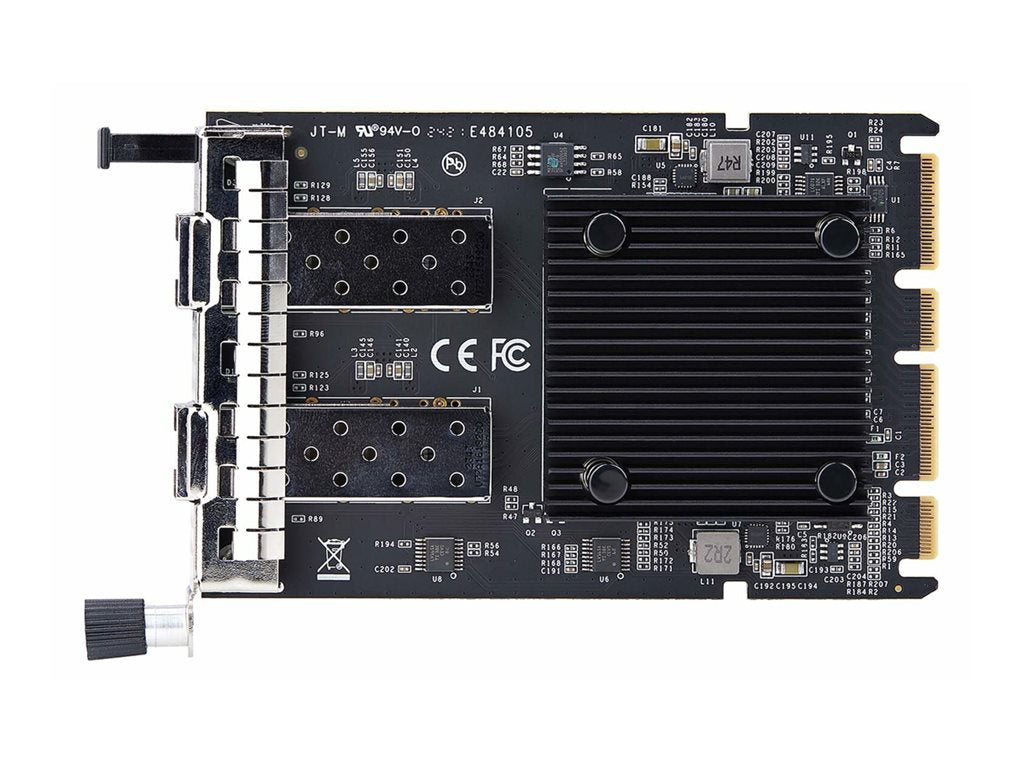 StarTech.com - Network adapter - OCP 3.0 - 10 Gigabit SFP+ x 2 - black O1210I-NETWORK-CARD