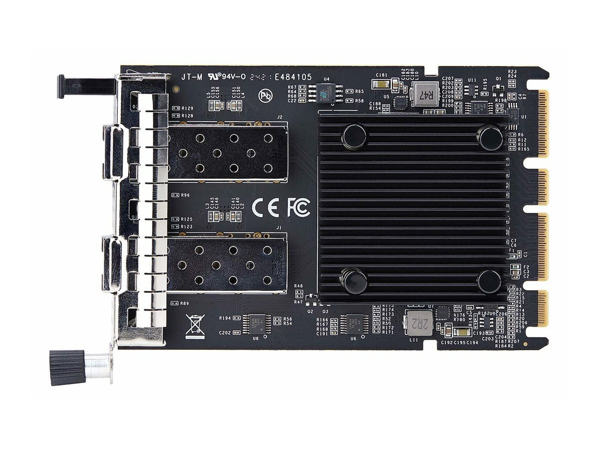 StarTech.com - Network adapter - OCP 3.0 - 10 Gigabit SFP+ x 2 - black O1210I-NETWORK-CARD