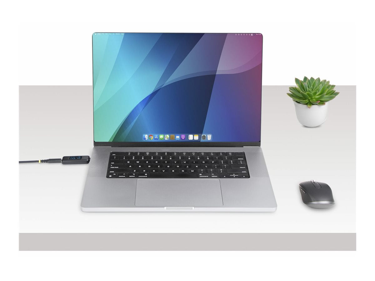 StarTech.com USB-C Power Tester, Bi-Directional Digital Voltage/Current - USB-C power tester - digital multimeter, bi-directional USBC-PWRTESTER