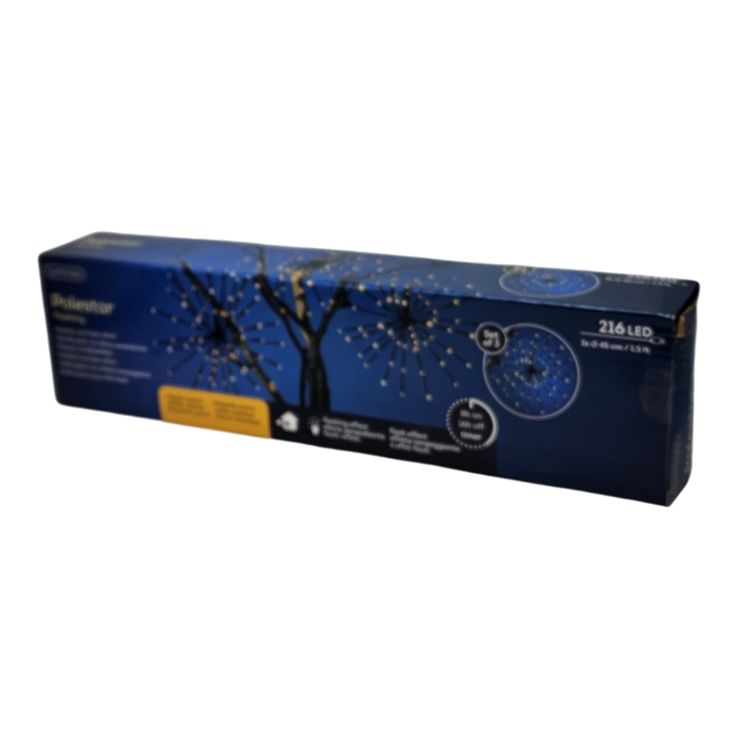 Starburst 3 Pack - 18 Inch - Warm White