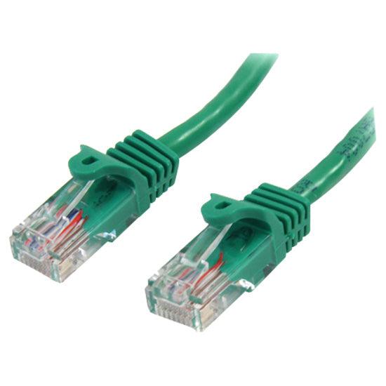 Startech.Com Cat5E Patch Cable With Snagless Rj45 Connectors 5 Ft, Green