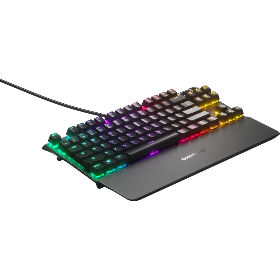 SteelSeries Apex Pro TKL Gaming Keyboard - Cable Connectivity - USB Type C Interface - RGB