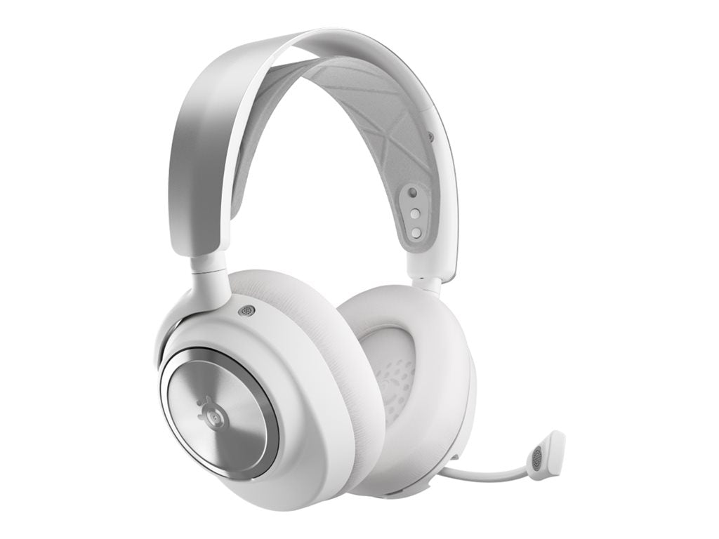 SteelSeries Arctis Nova Pro - Headset - full size - Bluetooth / 2.4 GHz radio frequency - wireless - active noise
