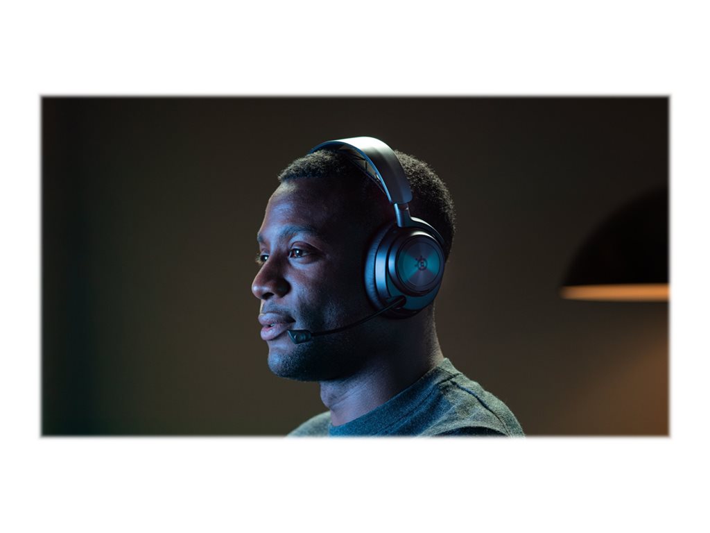 SteelSeries Arctis Nova Pro Wireless - Headset system - full size - Bluetooth / 2.4 GHz radio frequency - wireless -
