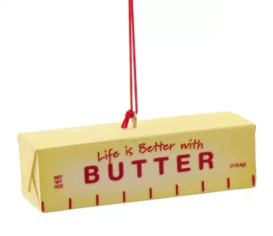 Stick of Butter Ornament