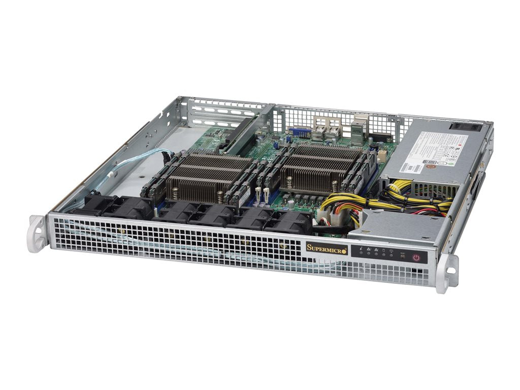 Supermicro SC514 441 - Rack-mountable - 1U - extended ATX - non-hot-swap 480 Watt CSE-514-441