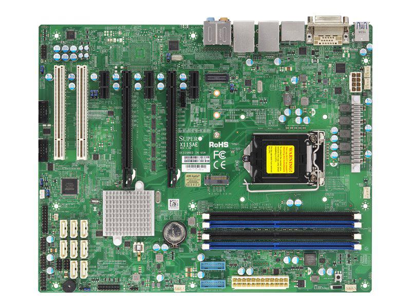 Supermicro X11Sae - Motherboard - Atx - Lga1151 Socket - C236 Chipset -