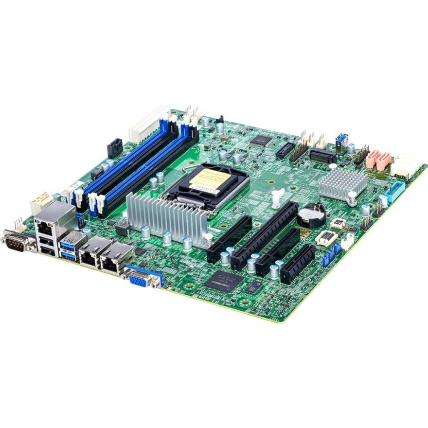 Supermicro X12STL-F Workstation Motherboard - Intel C252 Chipset - Socket LGA-1200 - Micro ATX