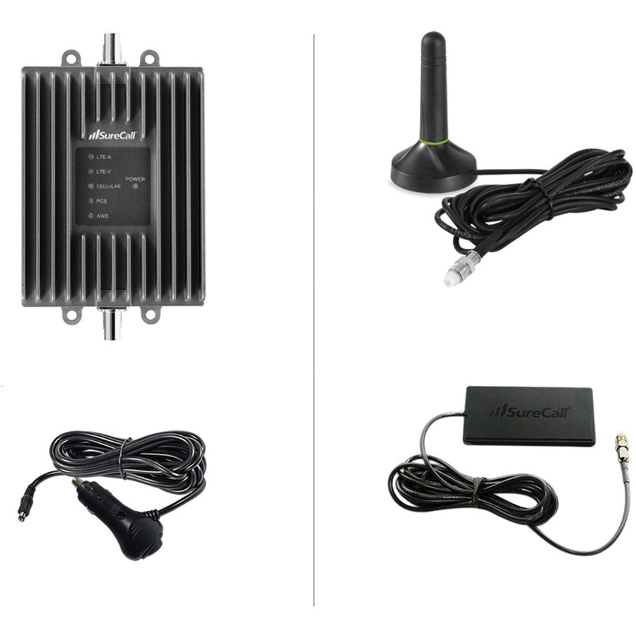 SureCall Fusion2Go 3.0 In-Vehicle Cell Phone Signal-Booster Kit SC-FUSION2GO3