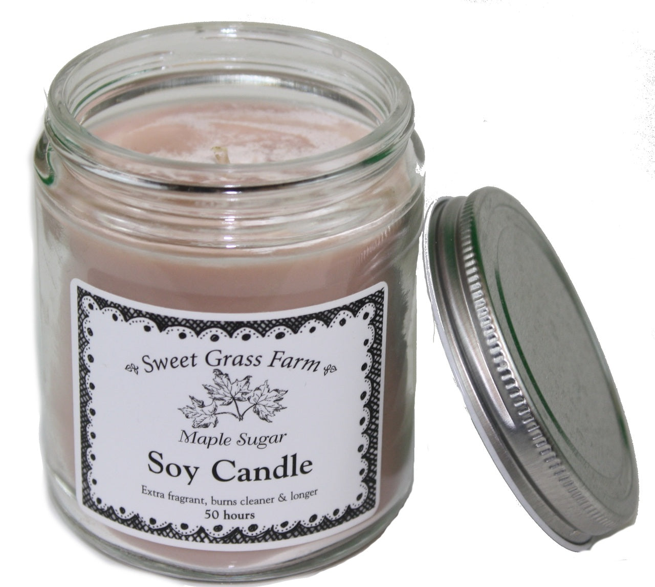 Sweet Grass Farm 6.5 Ounce Soy Candle - Maple Sugar