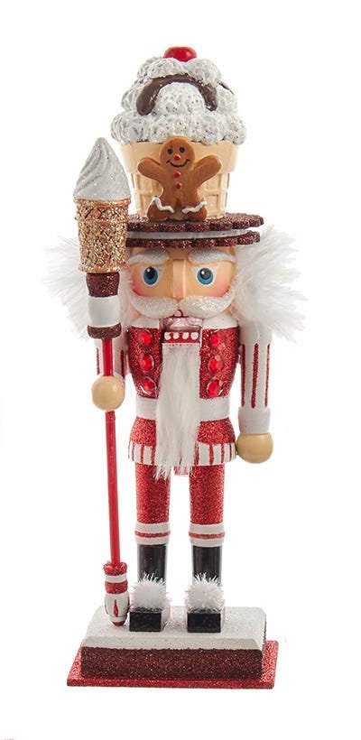 Sweets 10 Inch Nutcracker - Ice Cream Cone