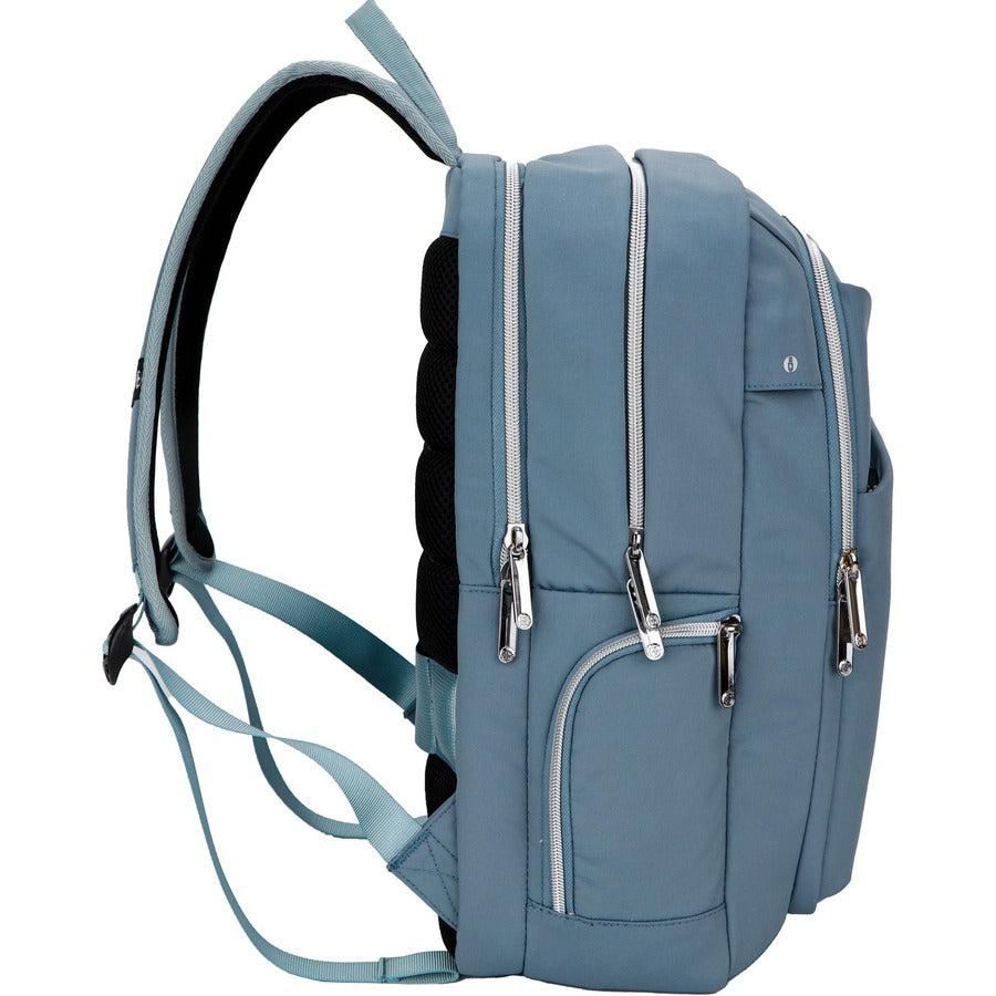 Swissdigital Design KATY ROSE F SD1006F-13 Carrying Case (Backpack) for 15.6" to 16" Apple iPhone iPad Notebook, MacBook Pro - Blue