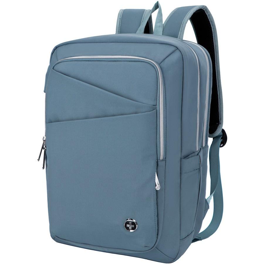 Swissdigital Design KATY ROSE F SD1006F-13 Carrying Case (Backpack) for 15.6" to 16" Apple iPhone iPad Notebook, MacBook Pro - Blue