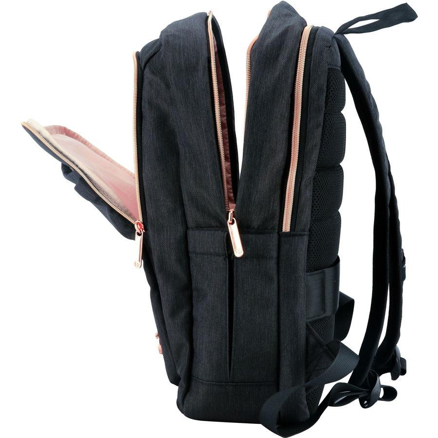 Swissdigital Design SD1006-01 Carrying Case (Backpack) for 15.6" to 16" Apple, Amazon Notebook, MacBook Pro - Black