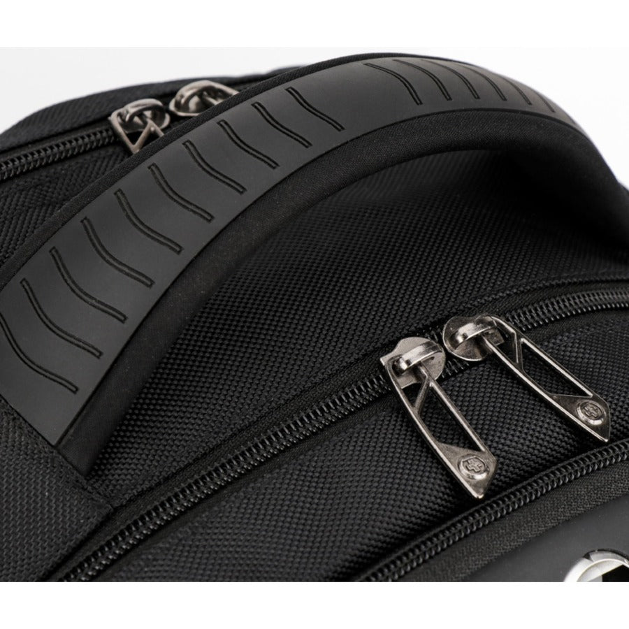 Swissdigital Design TERABYTE J16BT-1 Carrying Case (Backpack) for 15.6" to 16" Apple Travel, Notebook, MacBook Pro - Black