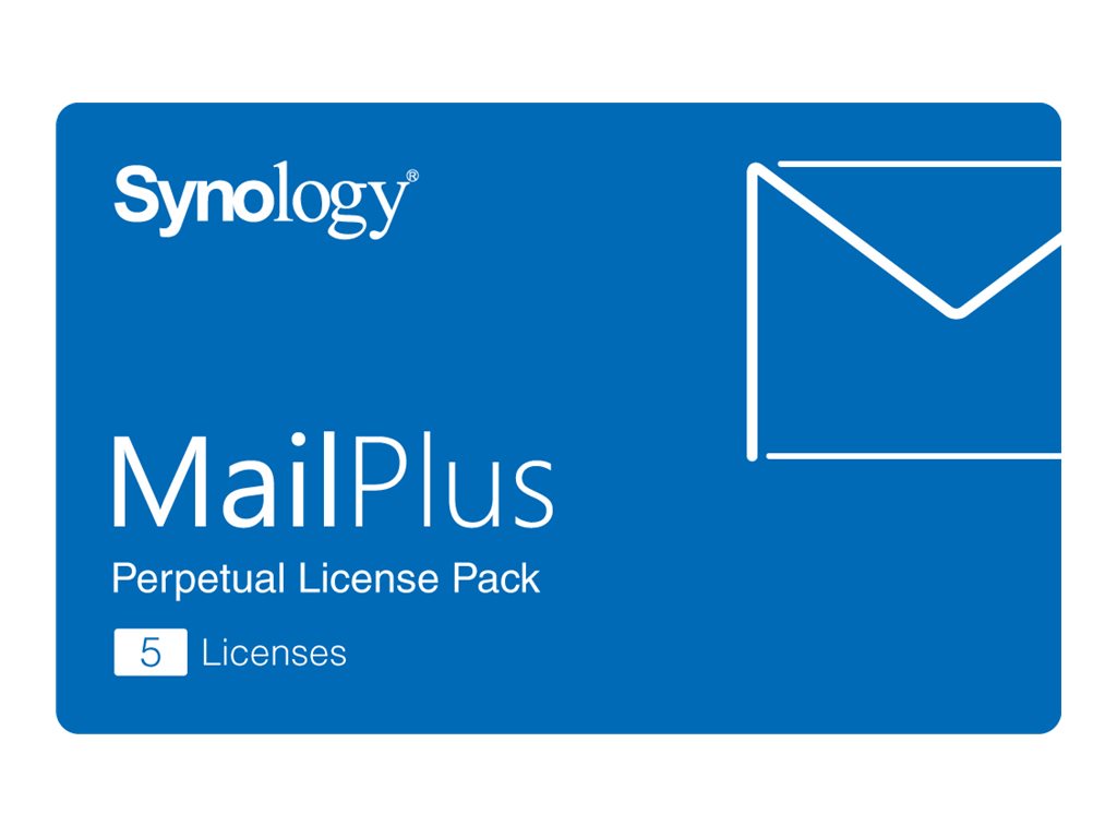 Synology MailPlus License Pack - License - 5 License
