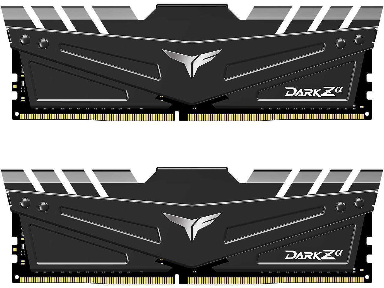 T-Force DARK Zα 16GB (2 x 8GB) DDR4 SDRAM Memory Kit TDZAD416G3200HC16FDC01