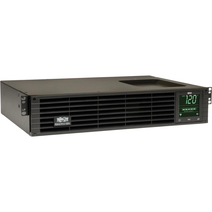 TAA Line-Interactive Sine Wave UPS - 1kVA 800W Rack Mount Power Protection | Tripp Lite SM1000RM2UTAA
