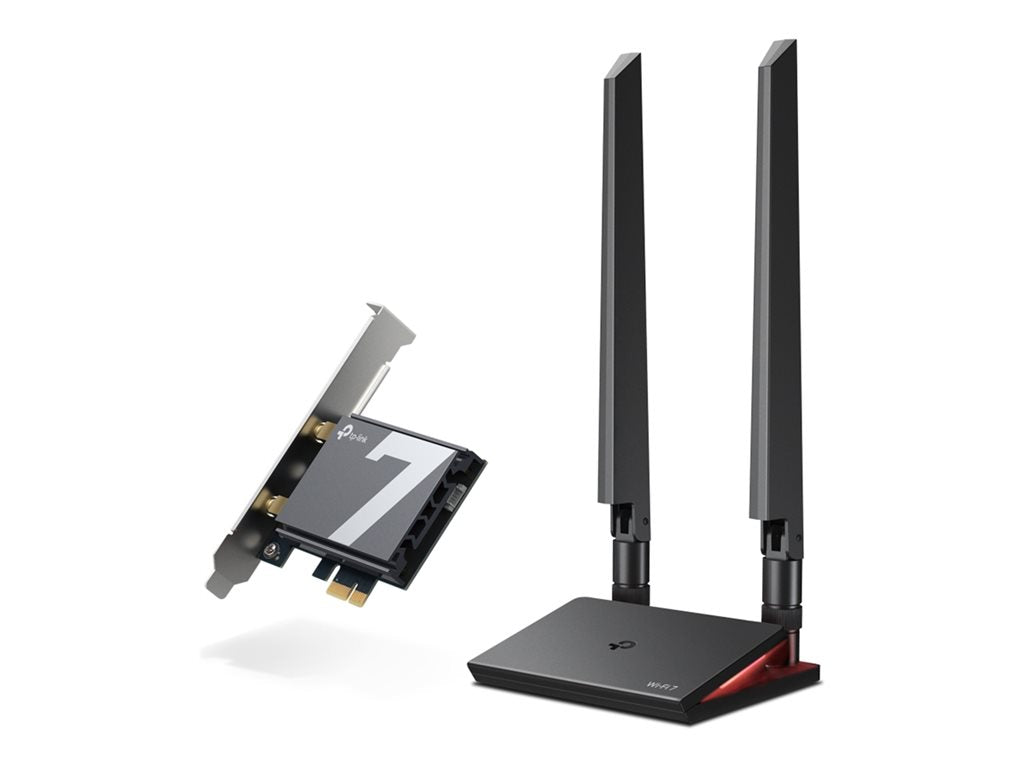 TP-Link Archer TBE550E V1 - Network adapter - PCIe - Wi-Fi 6E, Bluetooth, Wi-Fi 7