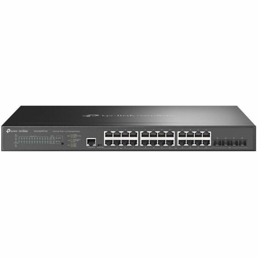 TP-Link Omada SG3428XPP-M2 - Omada 24-Port 2.5GBASE-T and 4-Port 10GE SFP+ L2+ Managed