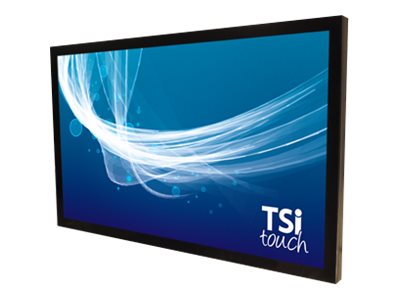 TSItouch - Touch overlay - multi-touch (12-point) - infrared - wired - USB - black powder coat - for Samsung QM85R TSI85NSDDQBCCZZ