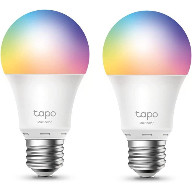 Tapo Smart Light Bulb, Multicolor, 2-Pack