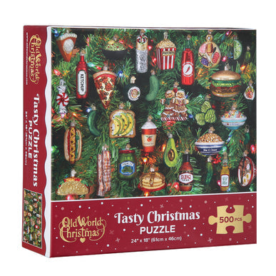 Tasty Christmas Ornaments Puzzle - 500 Pieces