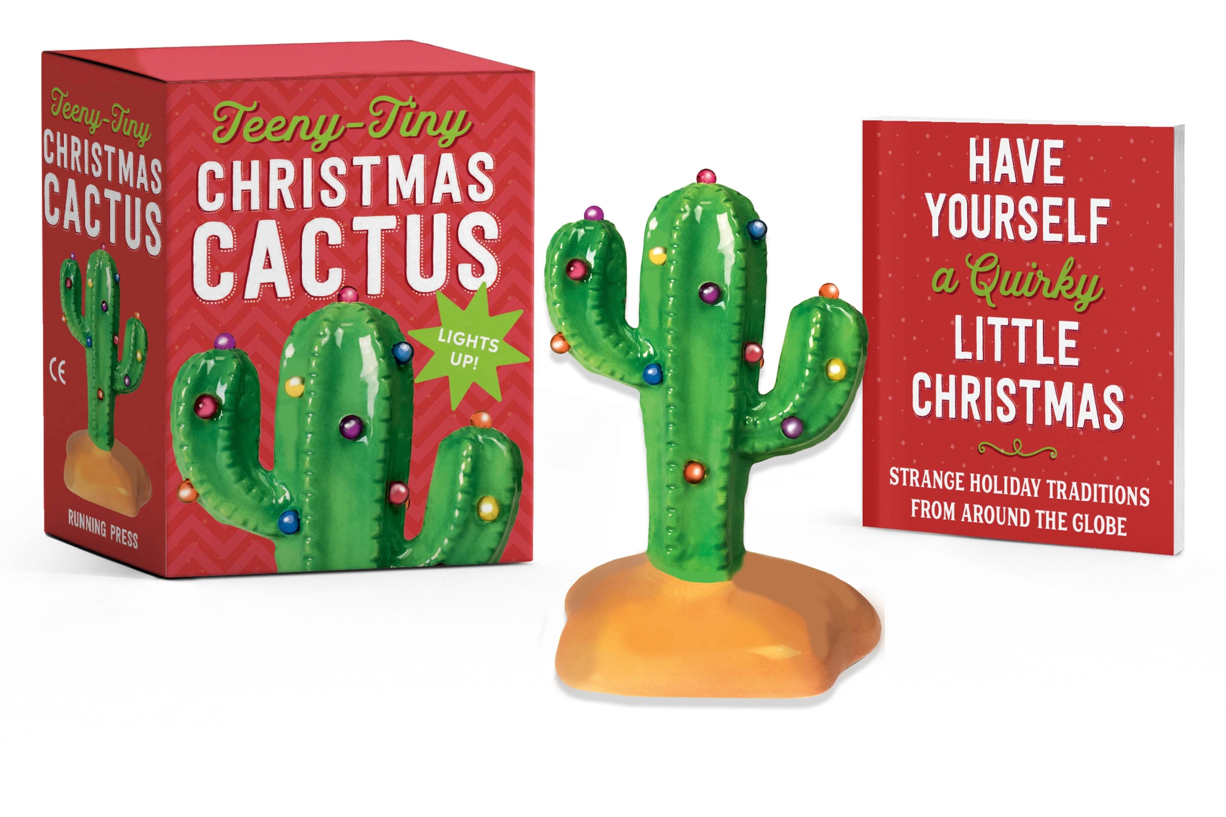 Teeny-Tiny Christmas Cactus: With Colored Lights! Mini Kit