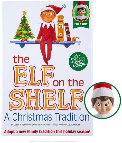 The Elf on the Shelf - Boy Light Tone