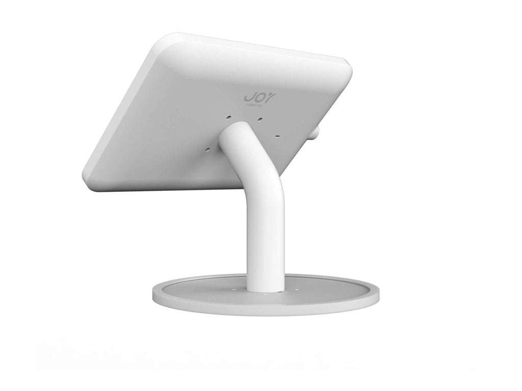 The Joy Factory Elevate II - Stand - kiosk style - for tablet - lockable - aluminum, steel, ABS plastic - white - screen size: KAA652W