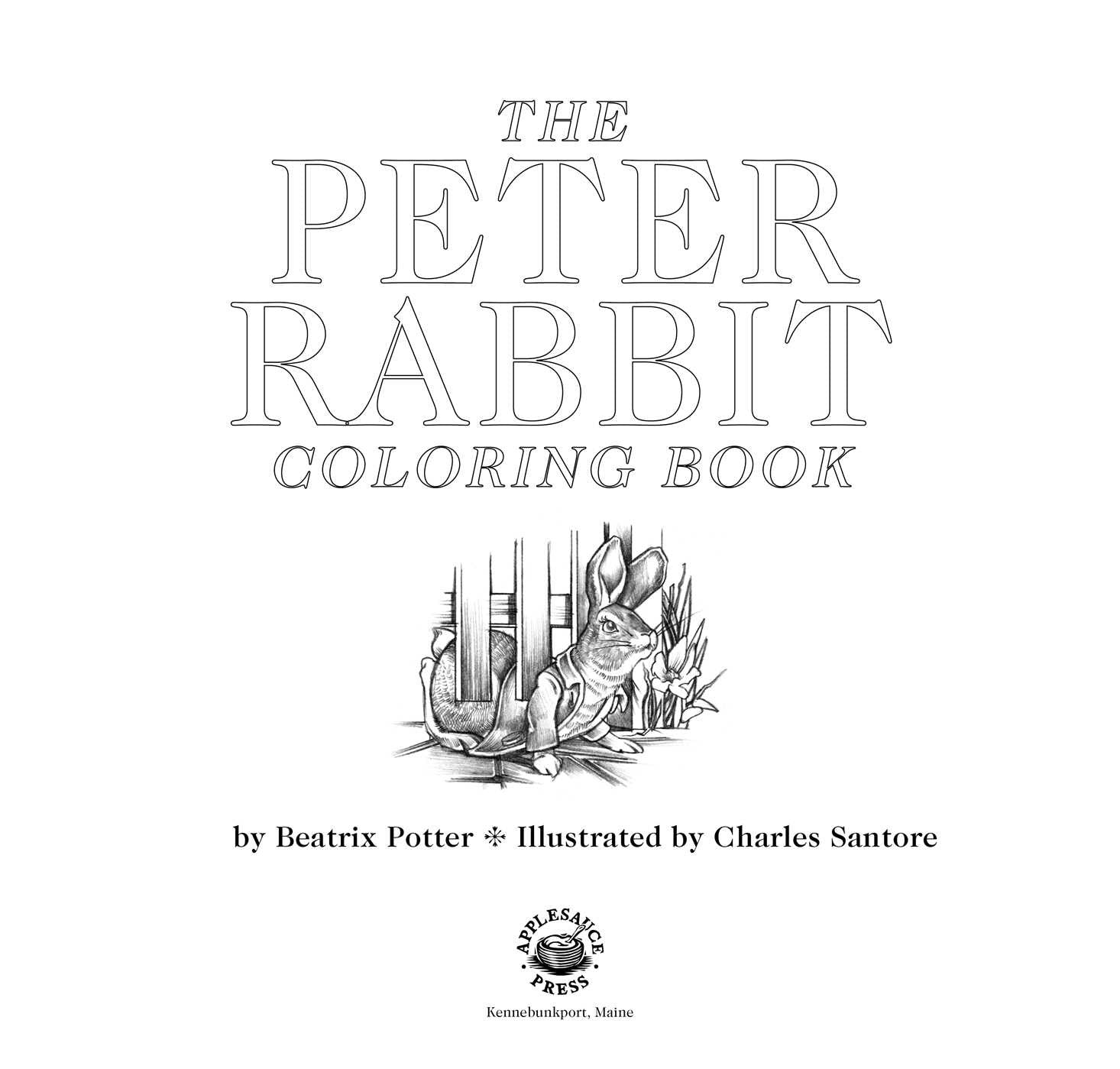 The Peter Rabbit Coloring Book