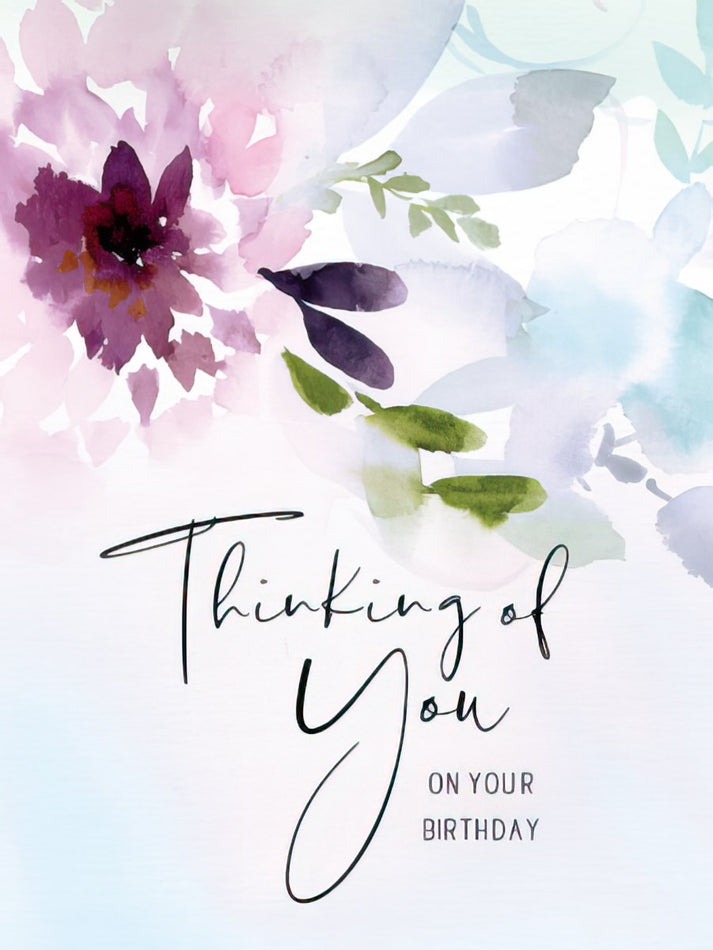 Thinking Of You Birthday Card