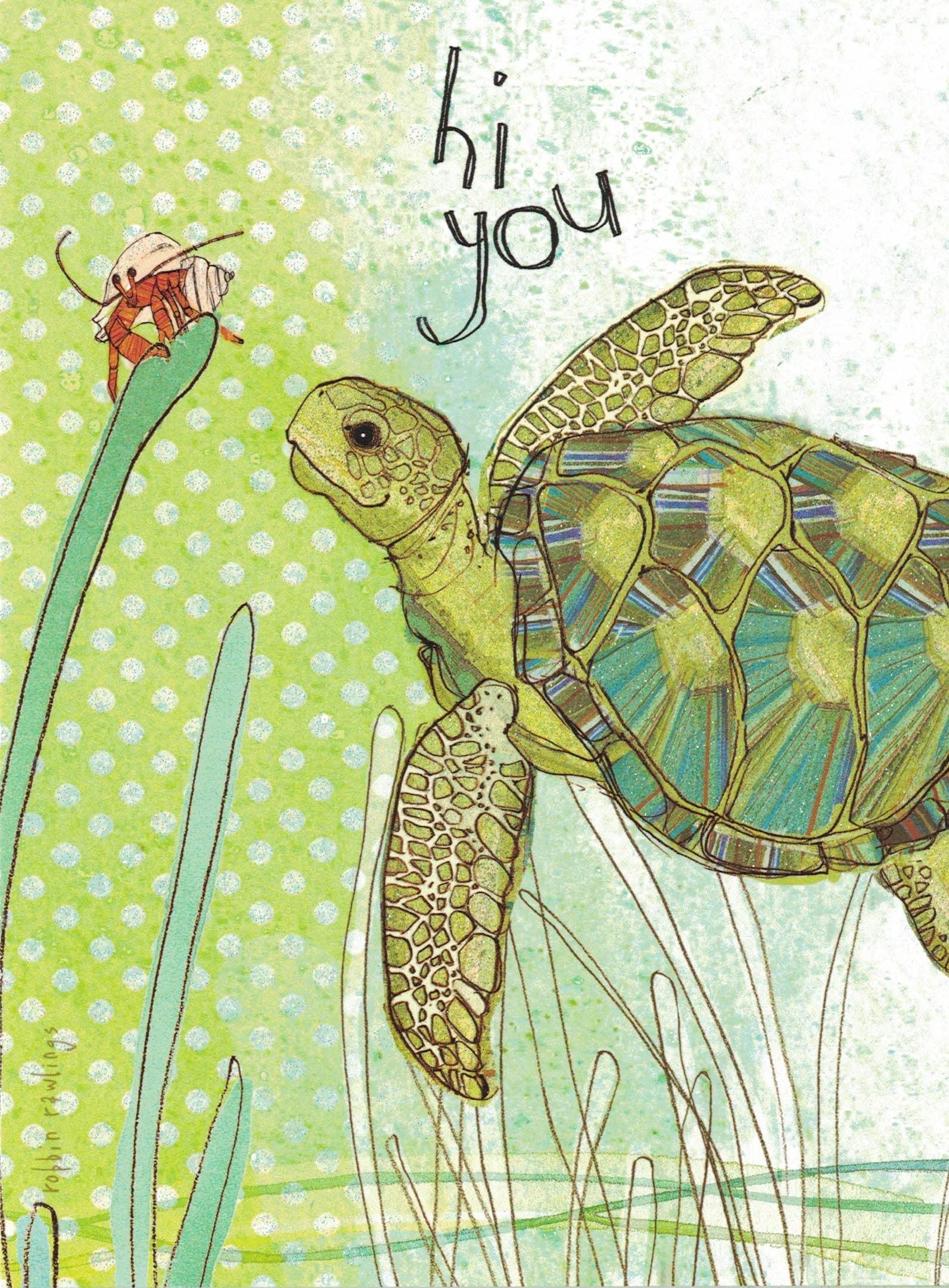 Thinking Of You Card - Hi You