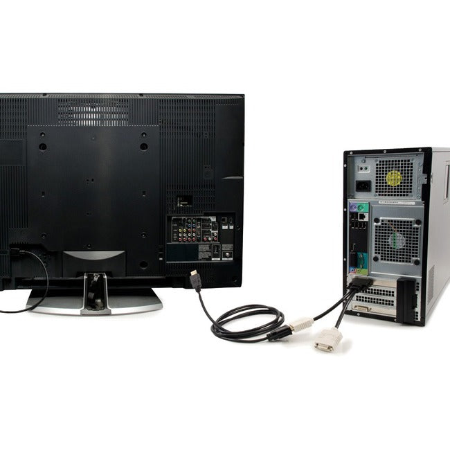 This Cable Is Perfect For Connecting A Computer To A Tv, Monitor Or Display. Thi