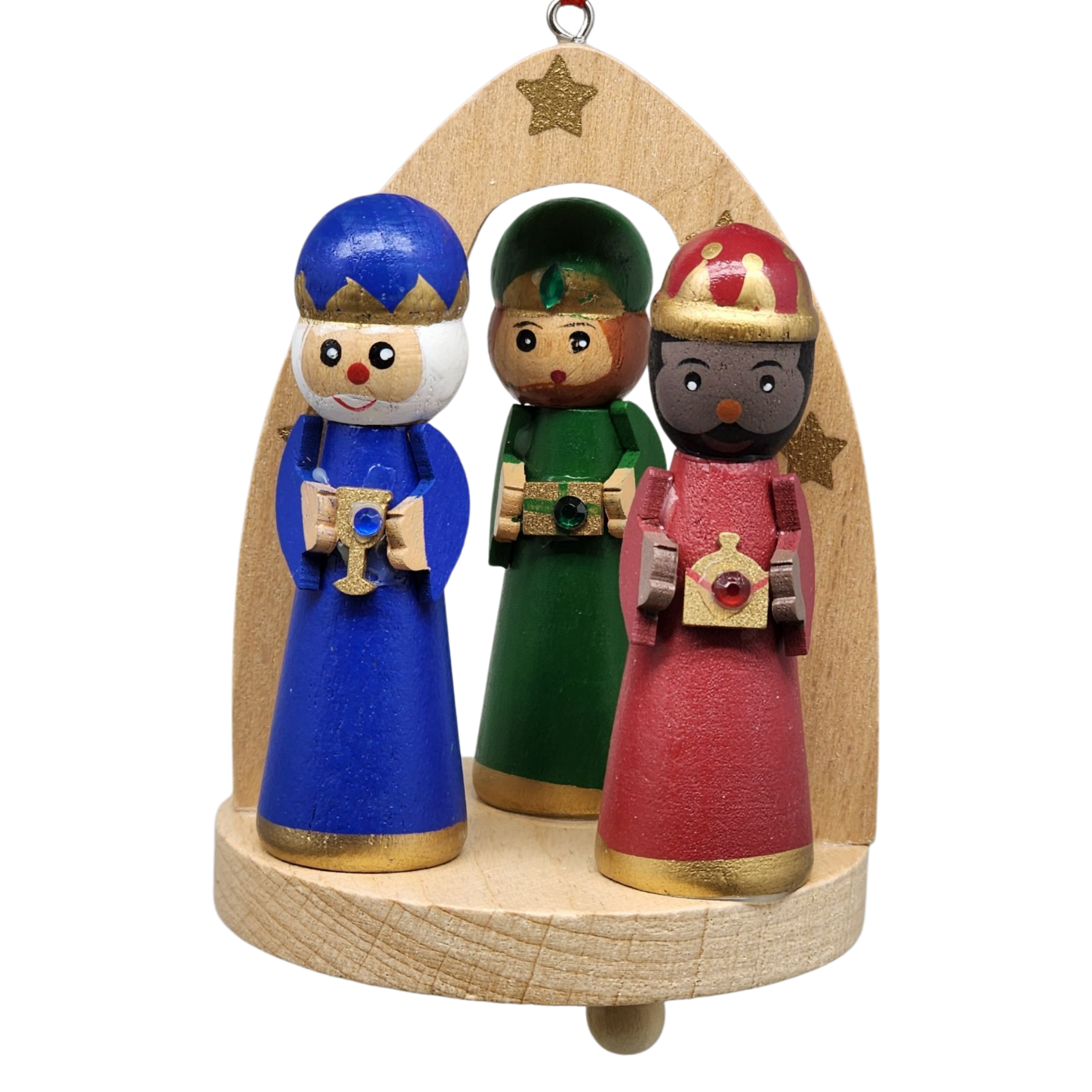 Three Kings Triptych Ornament