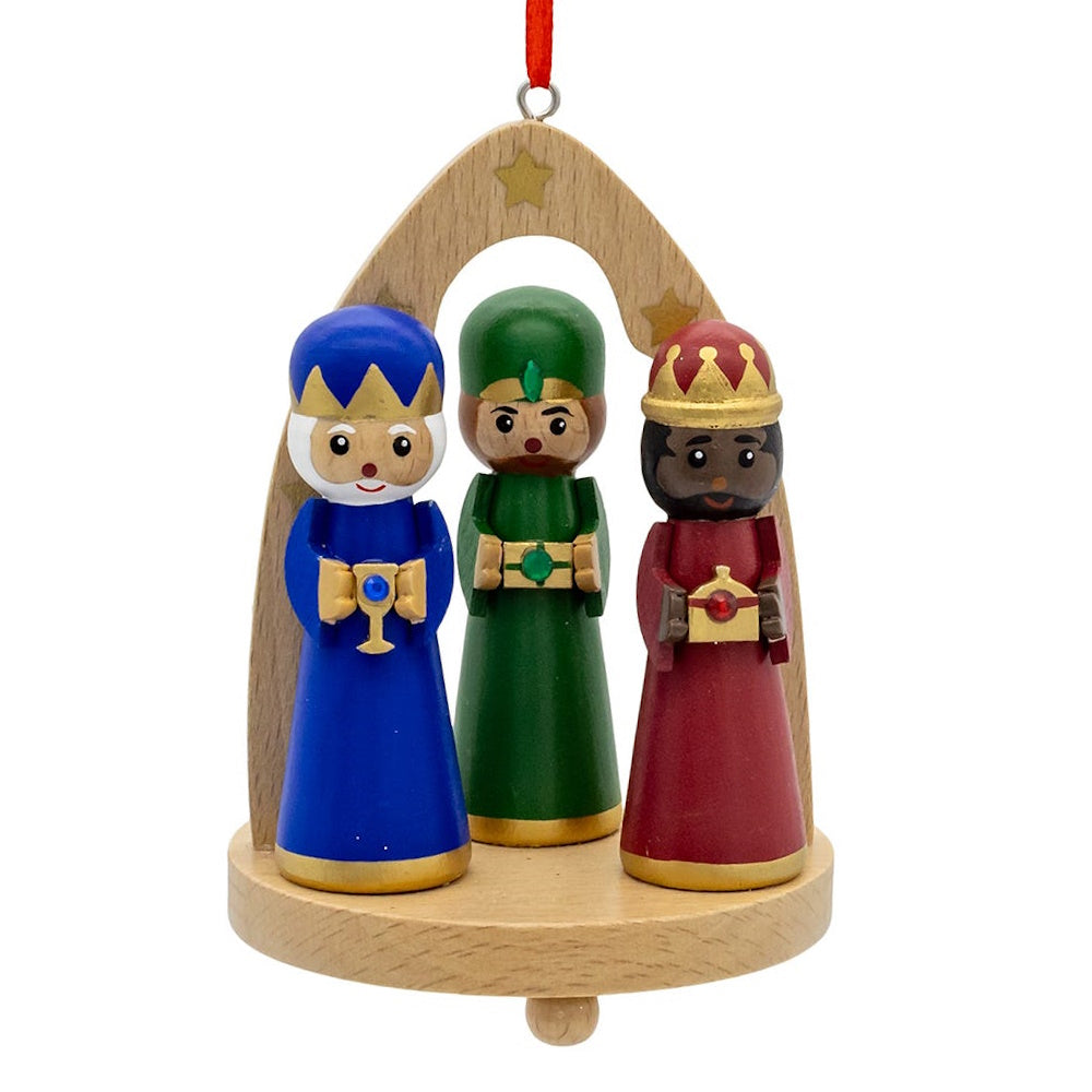 Three Kings Triptych Ornament