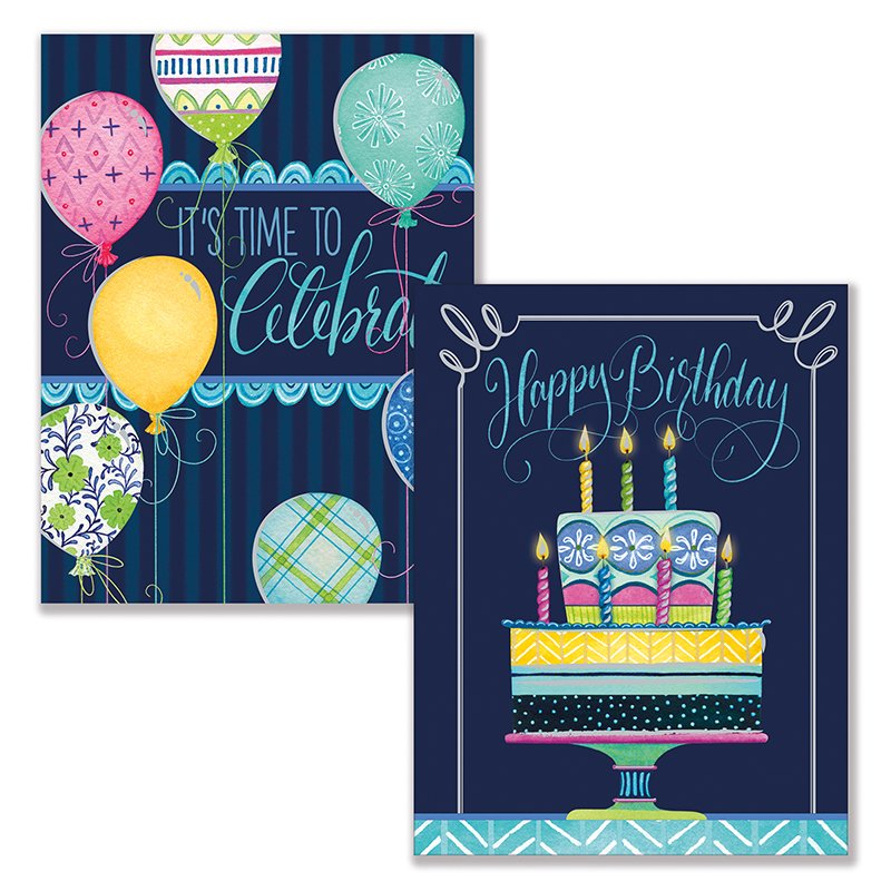 Time To Celebrate Boxed Notes