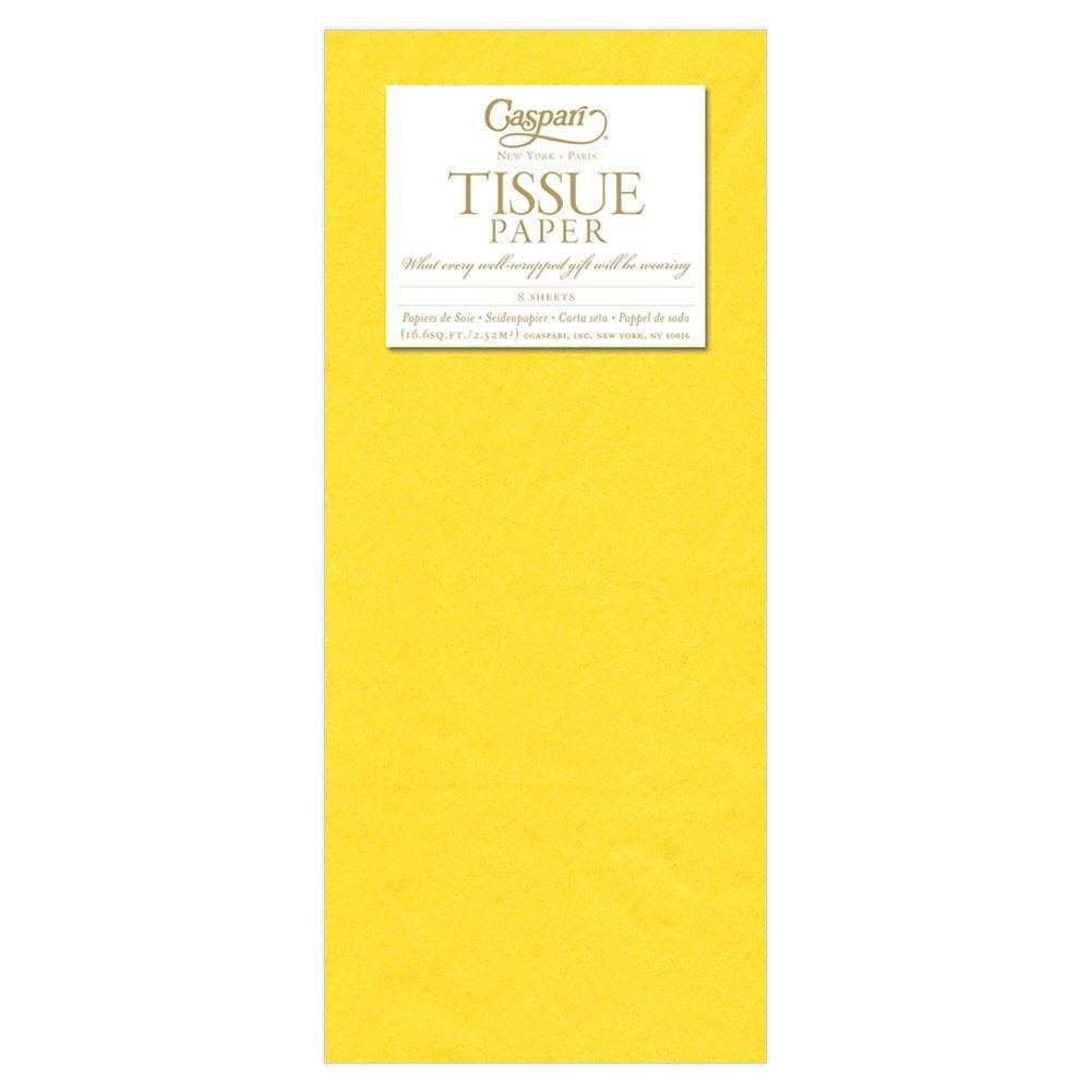 Tissue Paper, Yellow, 8-Sheets