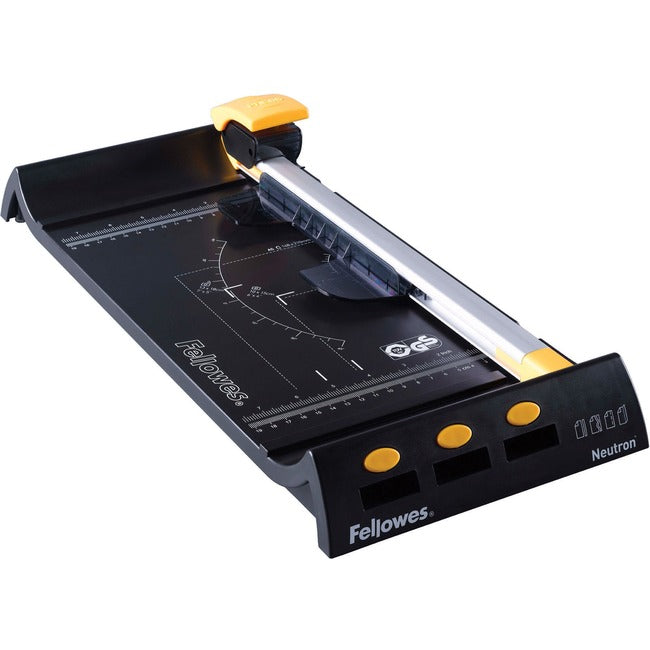 To Ensure User Safety, The Fellowes Neutron Has An Enclosed Safecut Stainless St